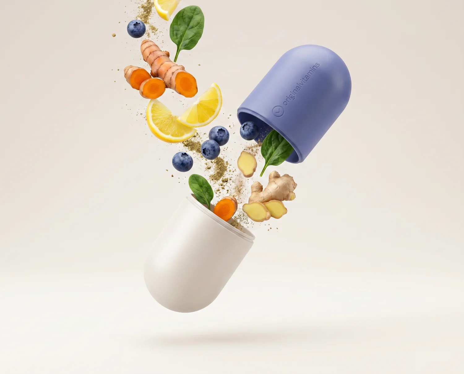 High-quality vitamin ingredients drawn from real foods